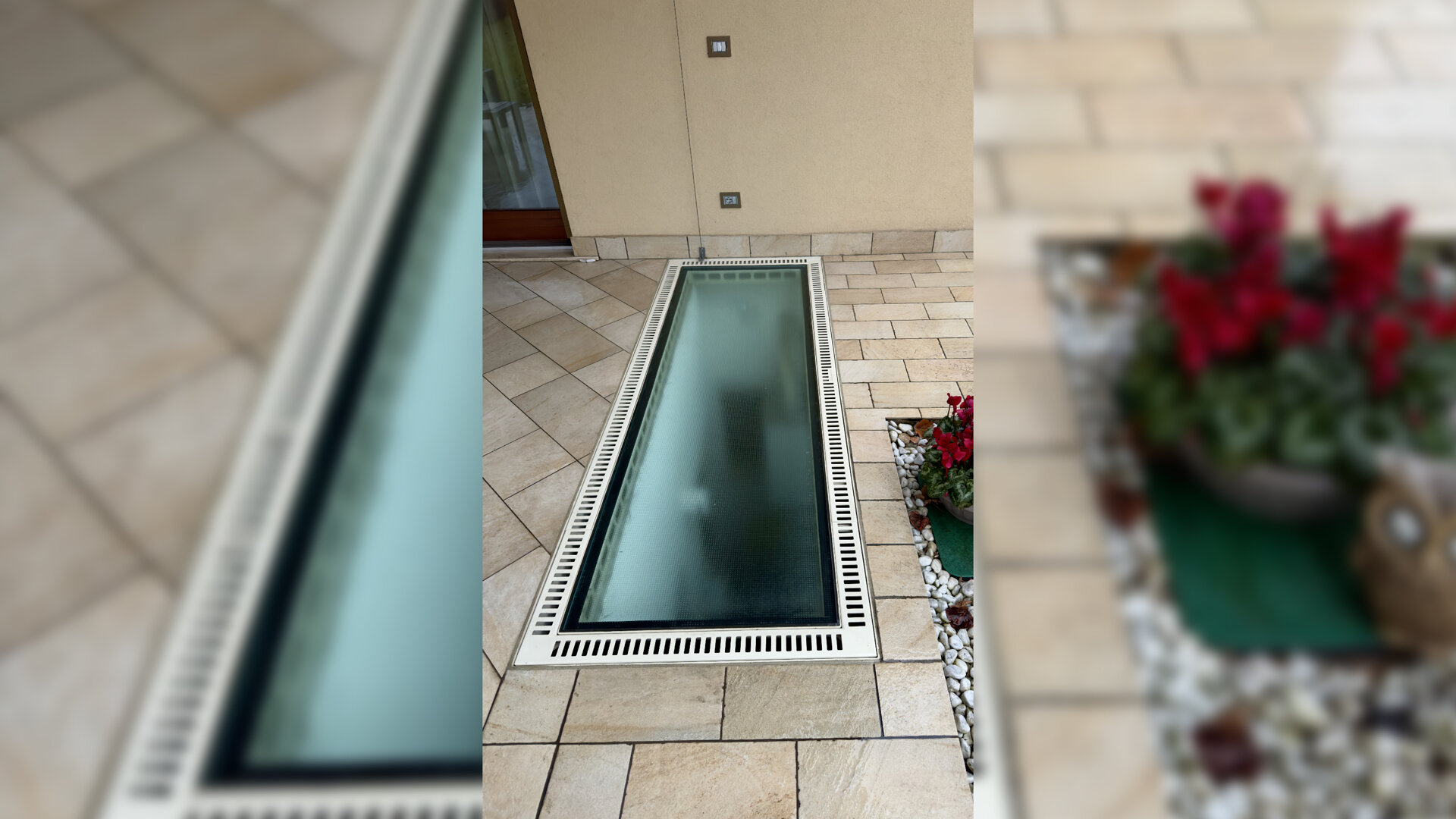 Lucernario aerante su misura